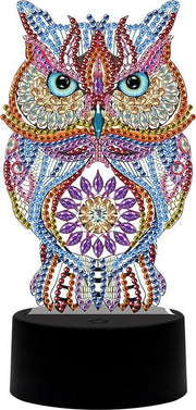 Diamond Painting "JobaStores®" 3D Illusie Lamp Uil