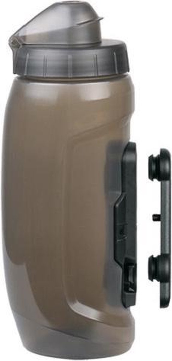 Sks Bidon Met Houder Monkeybottle Twist 590 Ml Grijs/transparant