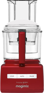 Magimix CS 5200XL Premium - Foodprocessor - 3.6 L - Professionele motor en messen - Rood