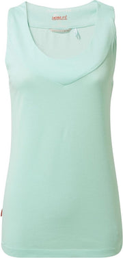 Craghoppers Top Nosilife Allesa Dames Polyester Blauw Mt 44