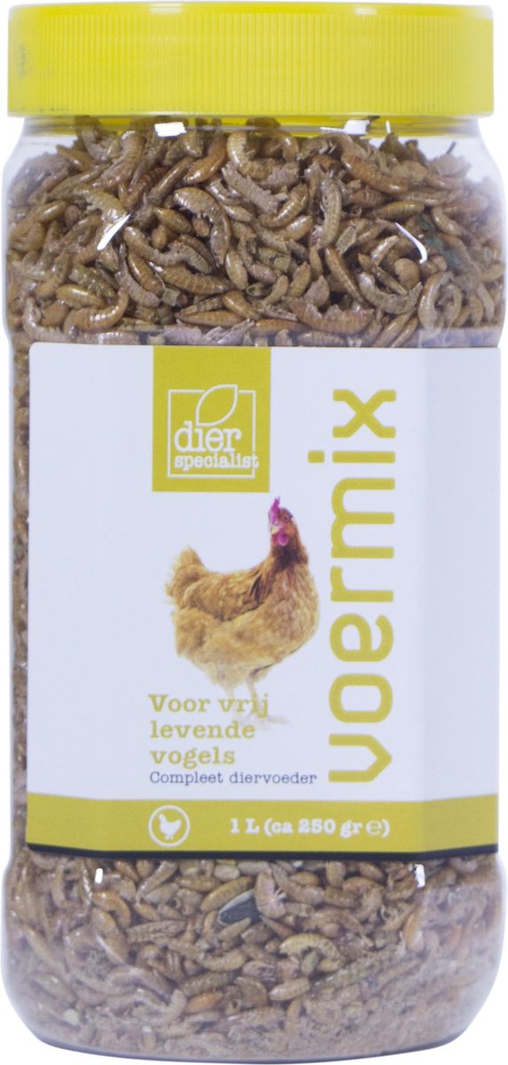 Dierspecialist voermix vrij levende vogels - 1 liter