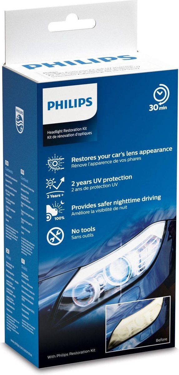 Philips Koplamp polijstset reparatie set 
