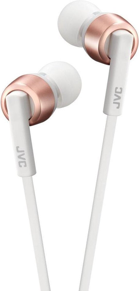 JVC HA-FX51M-W Oordopjes met afstandsbediening en microfoon