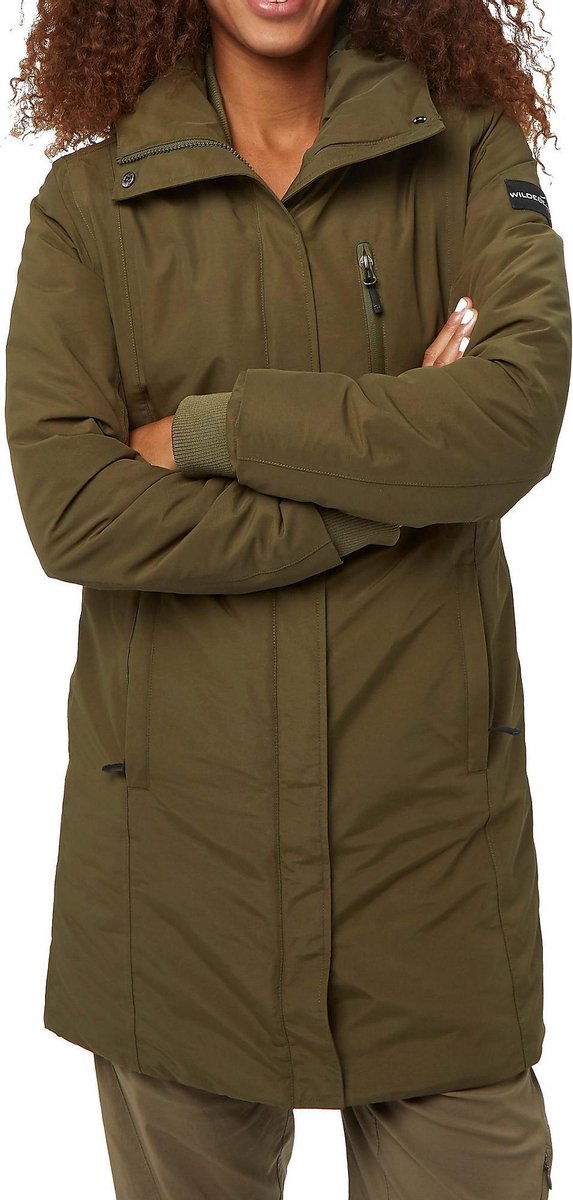 Wildebeast Phoenix Parka Outdoor Jas Groen Dames - Maat XS