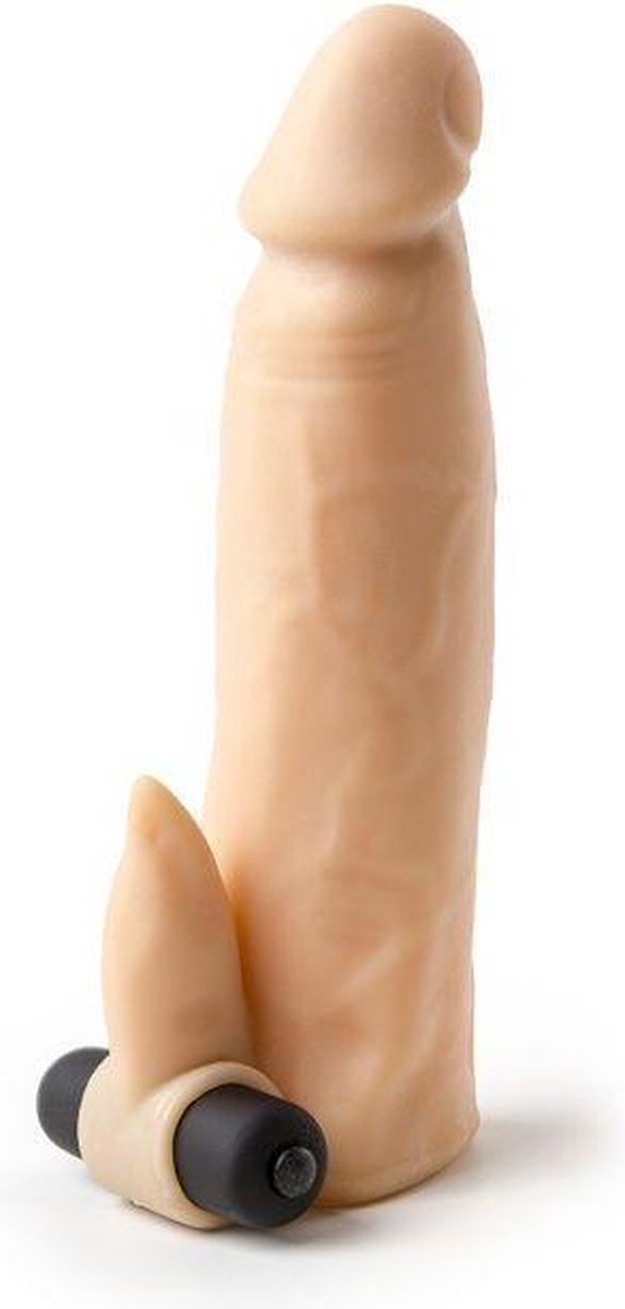 Vibrerende sleeve die echt aanvoelt - blank 16.2cm
