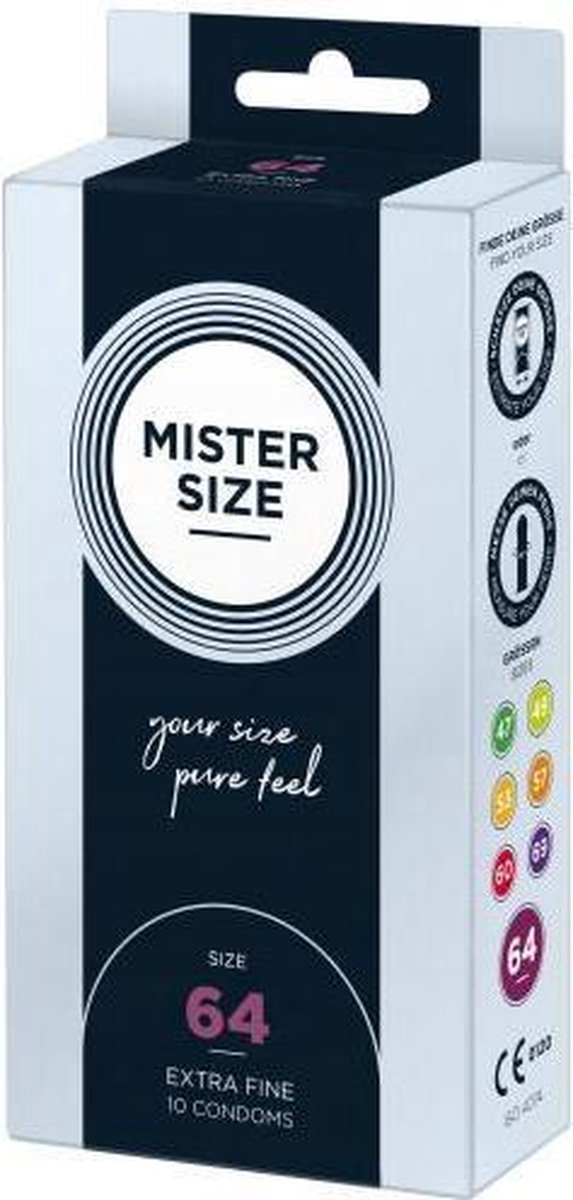 MISTER SIZE 64 (10 pack)