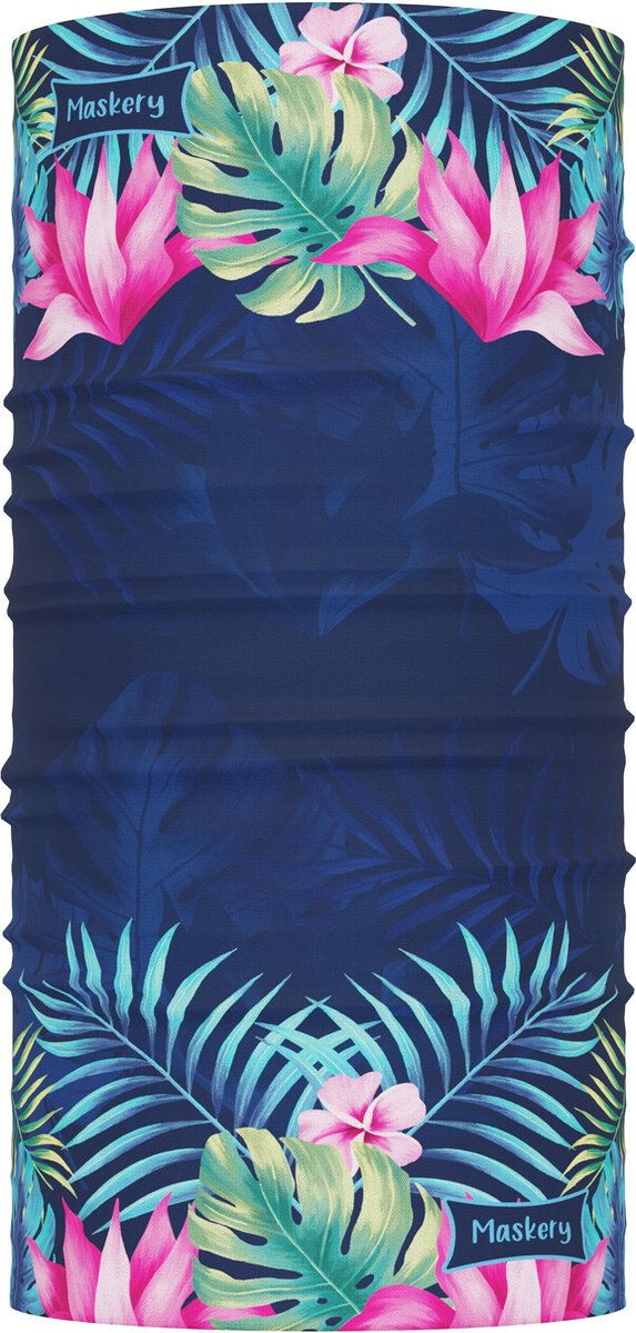 Maskery Nekwarmer BLOEMEN