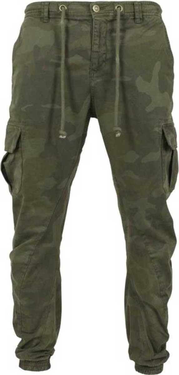 Camo Cargo heren joggingbroek groen - XXL - Urban Classics