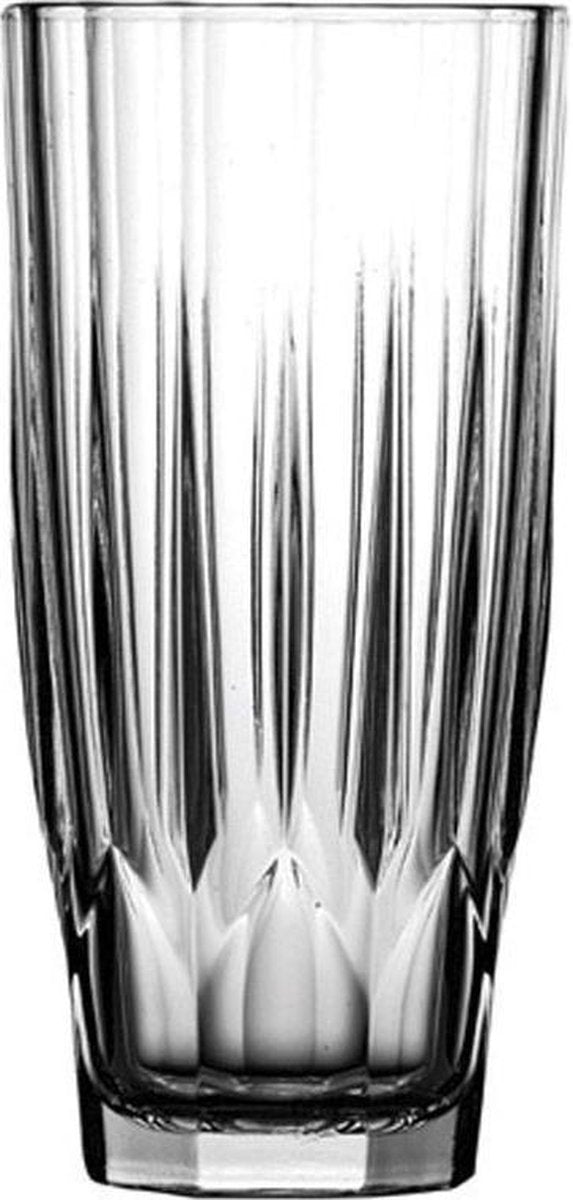Pasabahce Diamond - Longdrinkglazen - Set van 6 - 315 ml