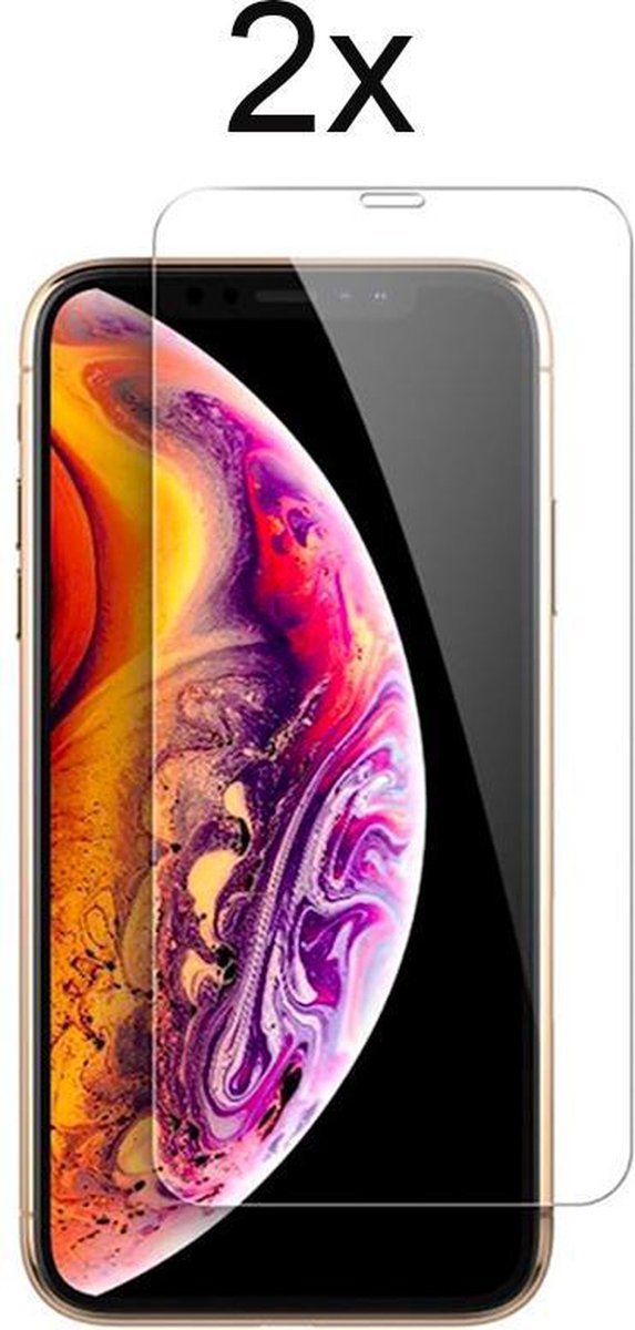iphone 12 screenprotector - iphone 12 screen protector glas - Screenprotector iPhone 12 - screen protector iphone 12 - 2 stuks