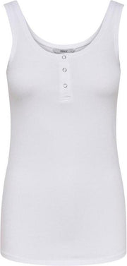 Onllive Love S/l Press Button Top J 15182822 White