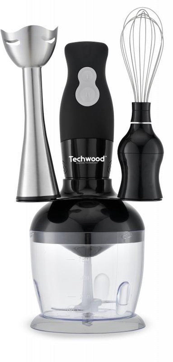 TECHWOOD STAAFMIXERSET 3-IN-1