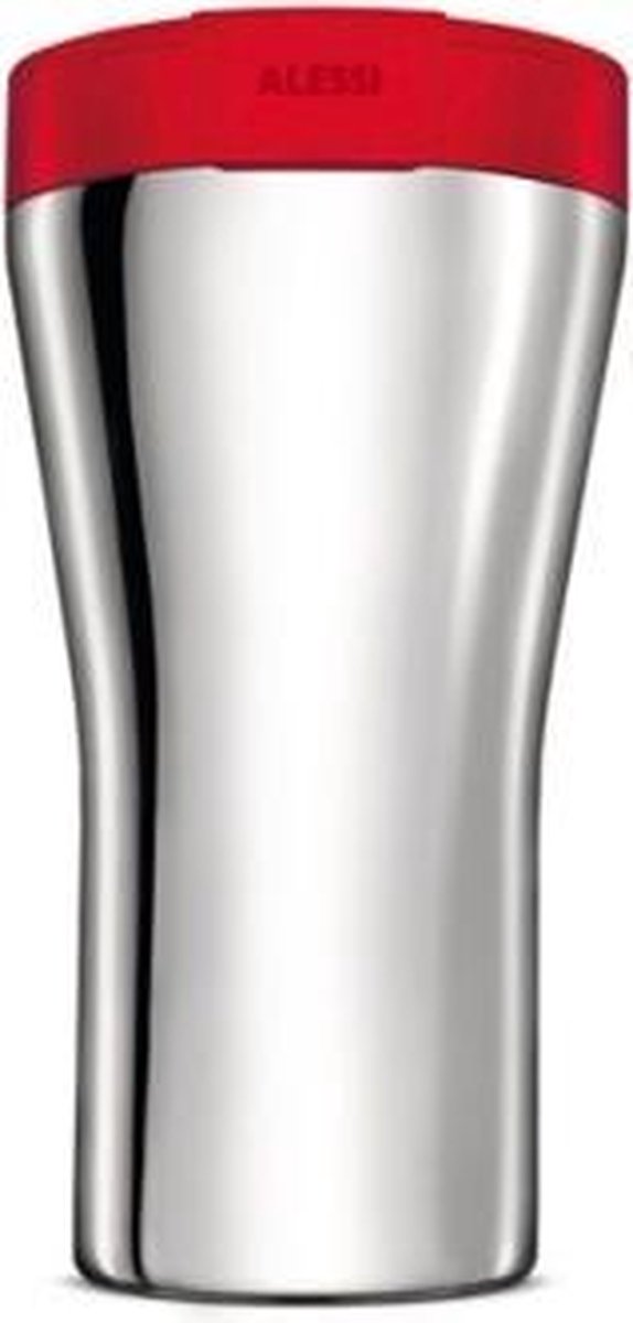 Alessi Caffa travel mug 40cl red