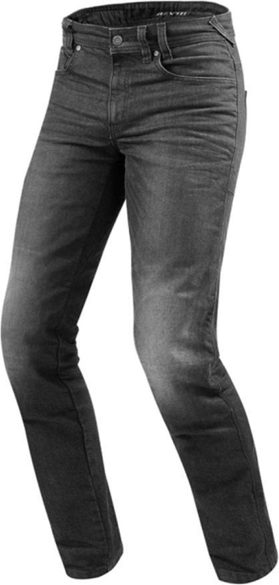 REV'IT! Vendome 2 RF Dark Grey Used Motorcycle Jeans L34/W32