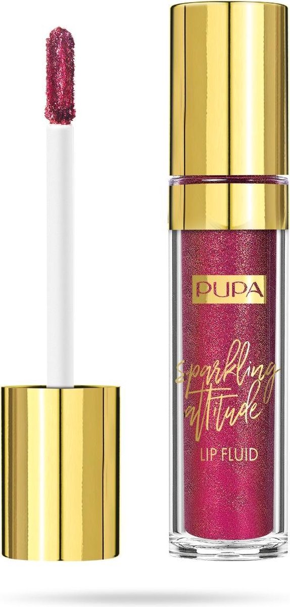 PUPA Sparkling Attitude Lip Fluid  002 Fuchsia Dream