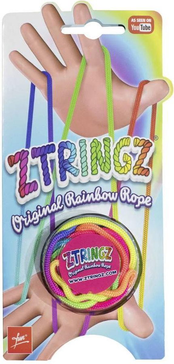 ZTRINGZ Regenboog Touw 10 Stuks - Vingertouw