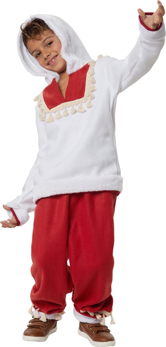 dressforfun - Coole eskimojongen 128 (7-8y)  - verkleedkleding kostuum halloween verkleden feestkleding carnavalskleding carnaval feestkledij partykleding - 302594