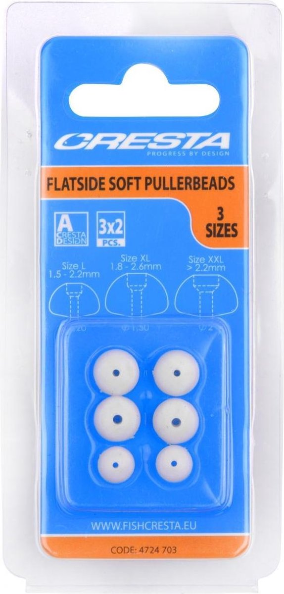 Cresta Flatside Soft Pullerbeads