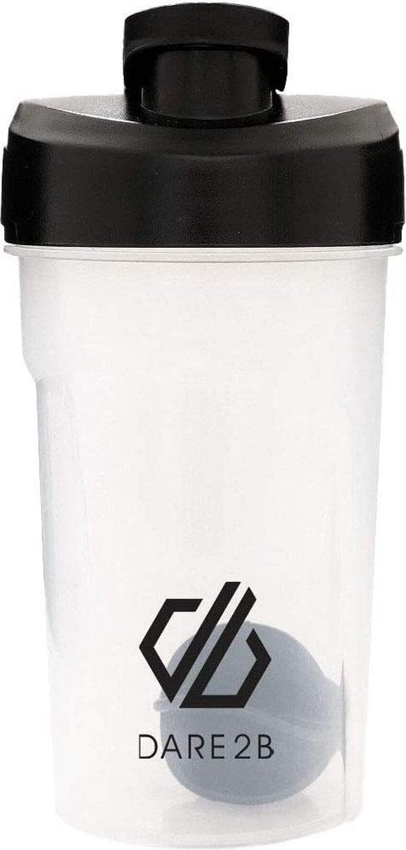 Dare 2b Drinkfles Shaker 500 Ml Transparant/zwart 2-delig