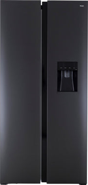 Frilec RW015-WS-200EDI - Amerikaanse koelkast - Zwart