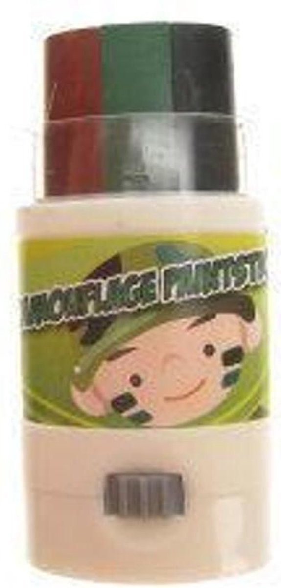 Screw-up paint stick bruin groen zwart
