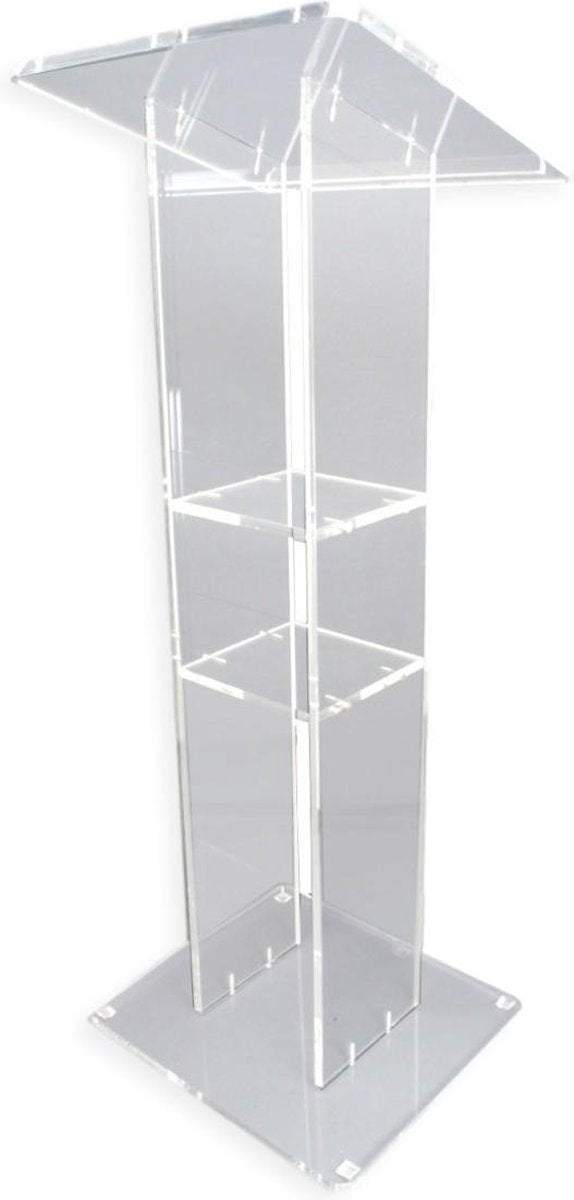 Kunststof katheder Crystal