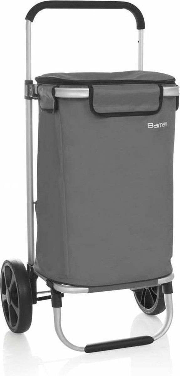 Bamex Chicago Boodschappenwagen Grijs