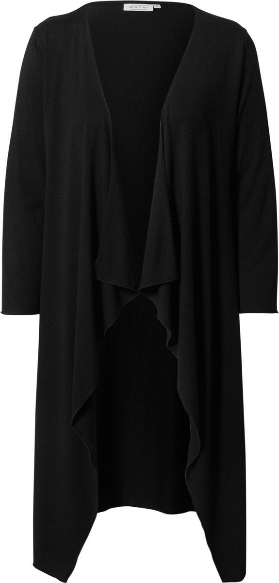 Masai gebreid vest ibone Zwart-M