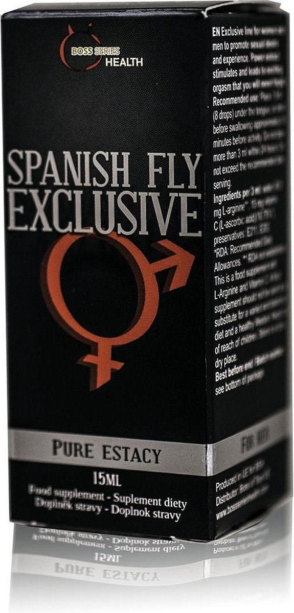 Bossoftoys - Spanish Fly  - 15 ml - Drops - easy bottle - 2-00202 - stimulerend