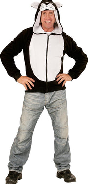 Vest met capuchon kat voor volwassenen - Verkleedkleding - One size