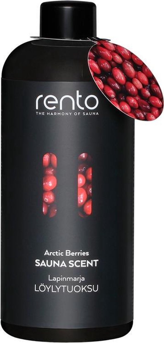 Rento opgietmiddel Sauna Scent 400ml (Arctische Bessen) Sauna aroma