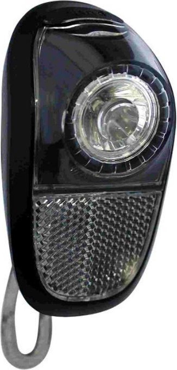 Marwi Union Koplamp - Fietsverlichting - LED - Batterij - Zwart