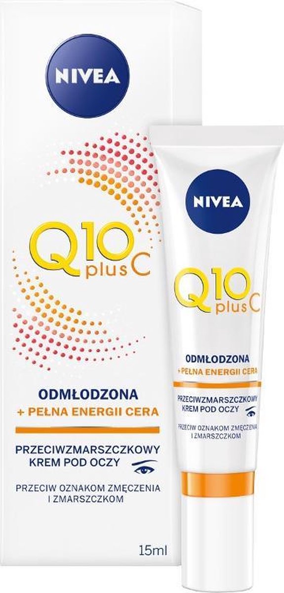 Nivea - Q10 Energy Fresh Look Eye Care - Energizing Anti-Wrinkle Eye Cream