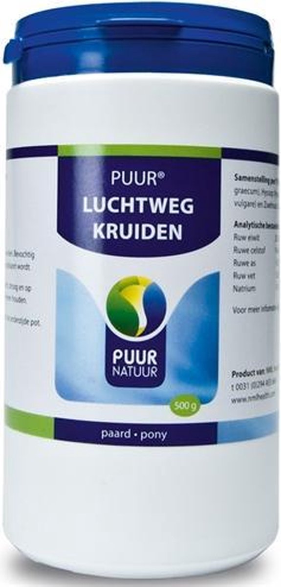 Puur Natuur Luchtwegkruiden Voor Paard En Pony - 500 GR