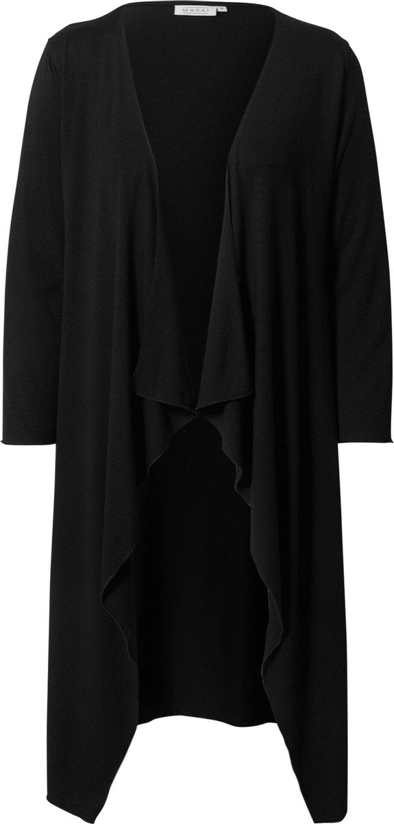 Masai gebreid vest ibone Zwart-L