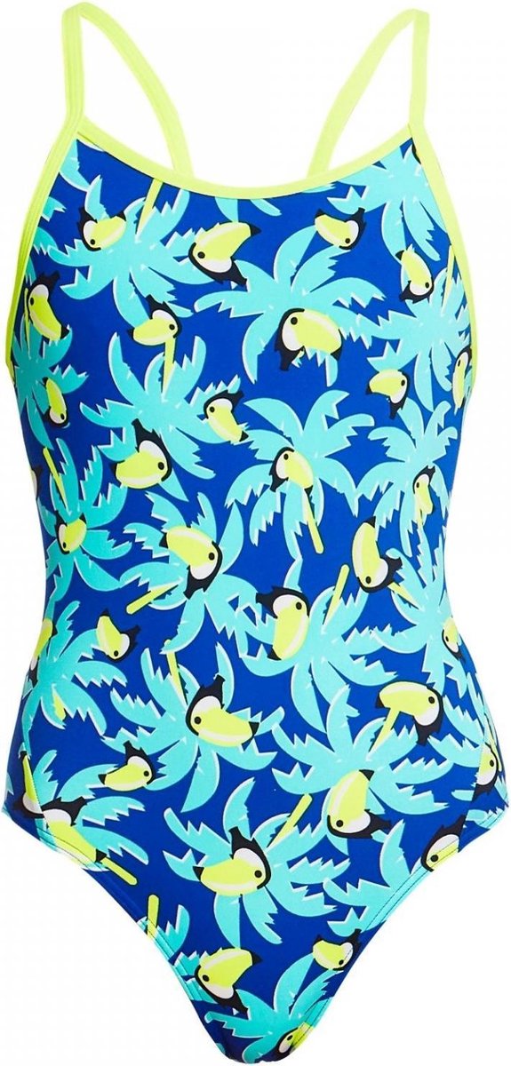 Eco Diamond Back Bird Brain Diamond back one piece - Meisjes | Funkita