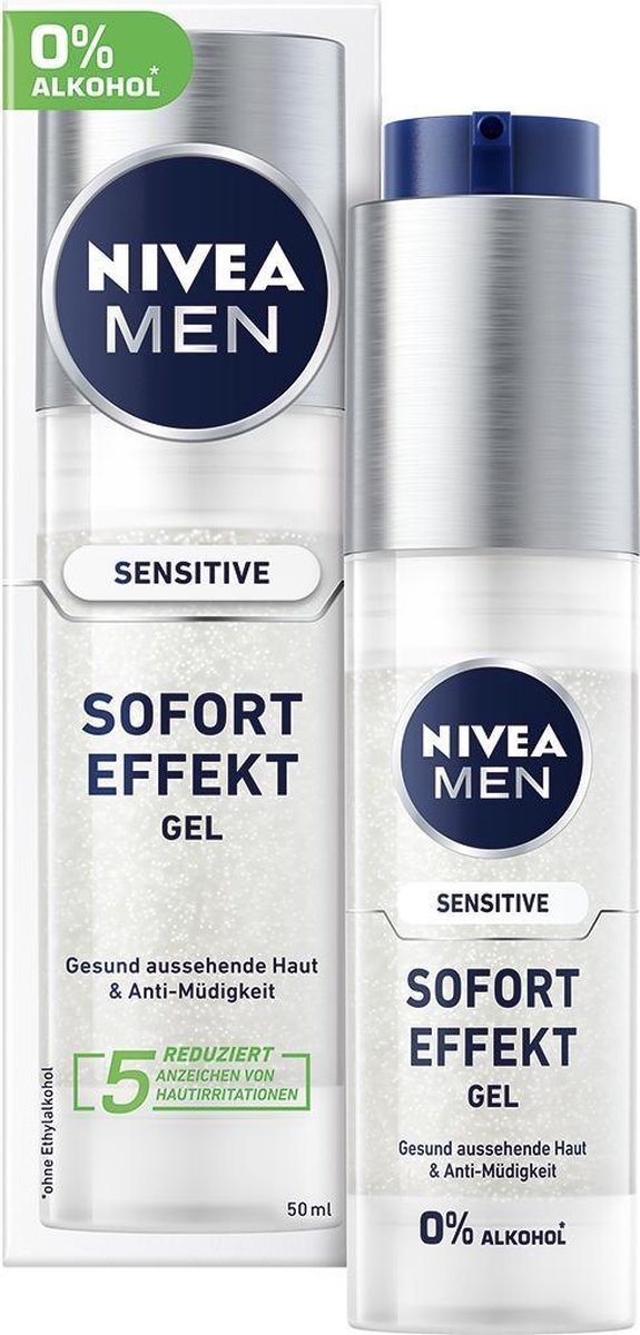 NIVEA 82571-01000 vochtinbrengende crème gezicht Mannen Gel 50 ml
