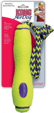 Kong Air Werpstok - L - Bal - 38.5 x 14.9 x 7.1 cm - Geel