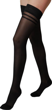 Segretta Silhouette 70 DERM® Stay Up met Medium Compressie - Zwart (5)