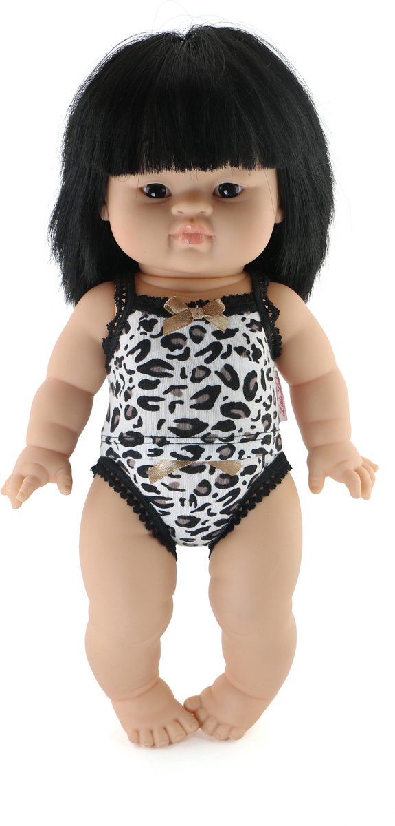 Little Lady Poppenkleding - Paola Reina gordi kleding - minikane kleding - ondergoed panter
