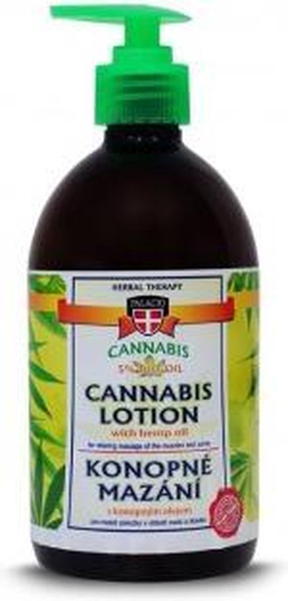 Herbal lotion met hennepzaad olie 500ml