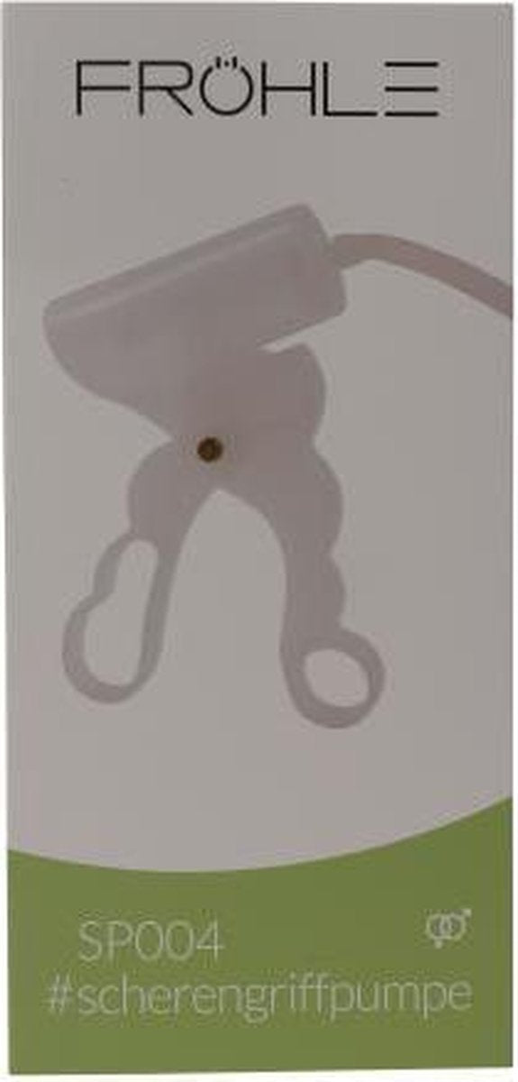Fr√∂hle - SP004 Losse Grippomp Voor Vacu√ºmpomp - Transparant - BDSM - Vacu√ºm Pompen - Toys voor heren - Pumps & Enlargers