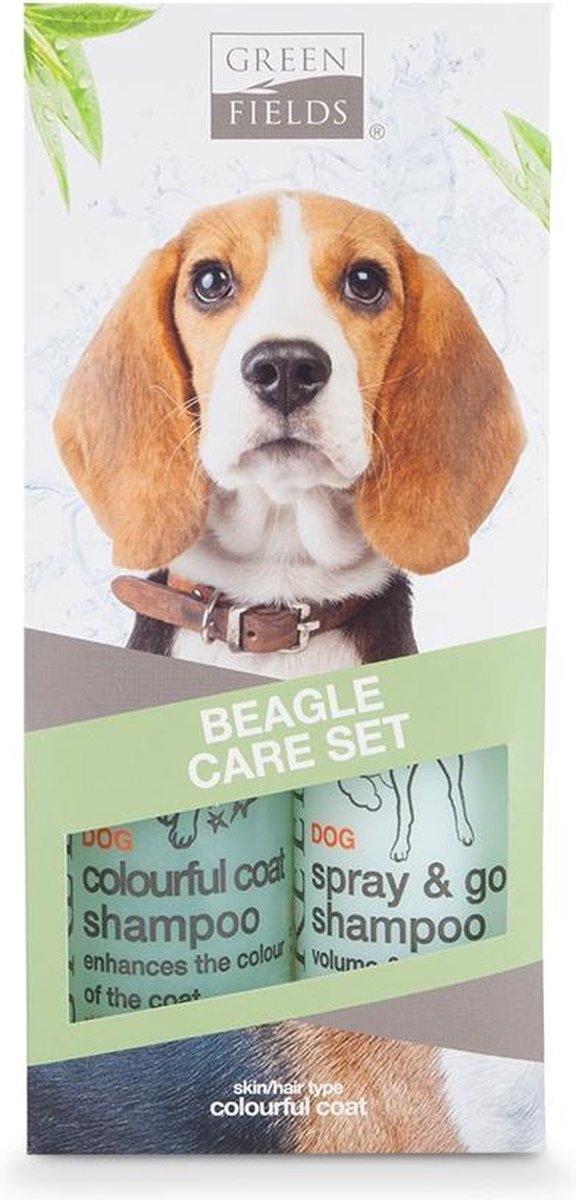 Greenfields Hondenshampoo - Beagle Verzordingsset - 2x250ml