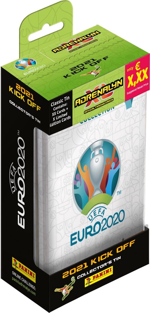 Panini Adrenalyn XL UEFA EURO 2020 Kick Off Mega Tin - Voetbalplaatjes