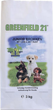 Greenfield brokken lam & rijst puppy junior 3kg