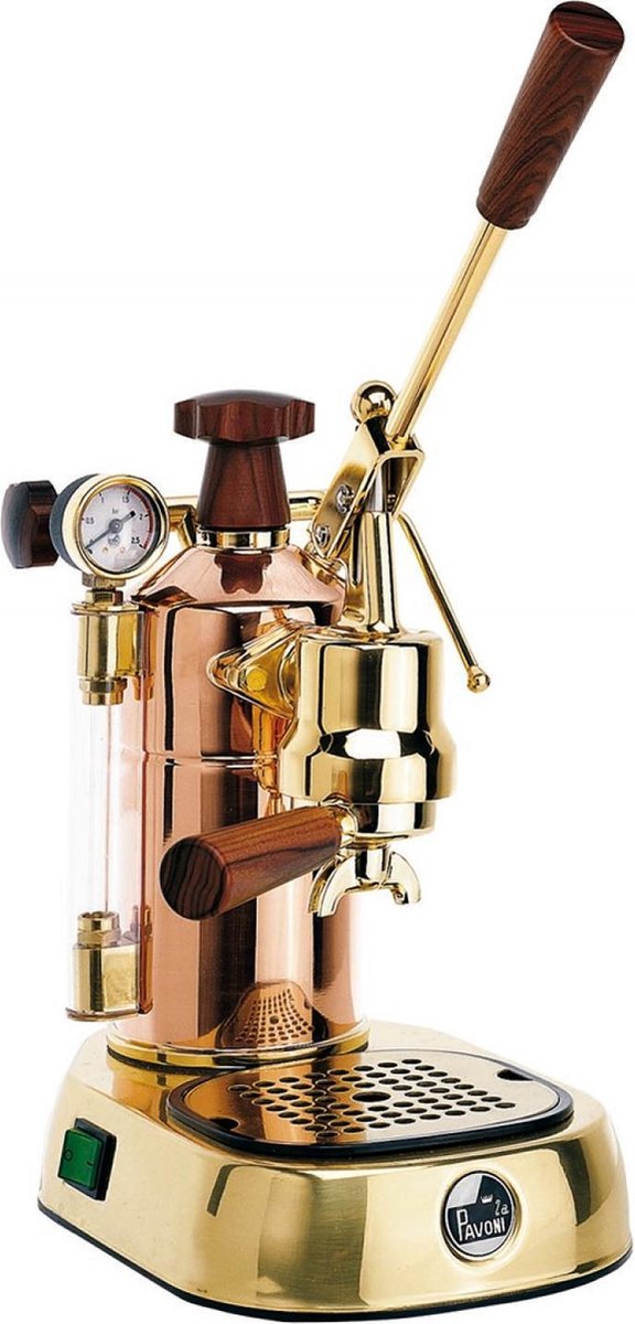 la Pavoni Professional PRG Vrijstaand Half automatisch Espressomachine 1.6l 16kopjes Goud