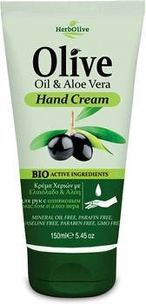 HerbOlive Handcrème *Olijfolie & Aloe Vera* 150ml
