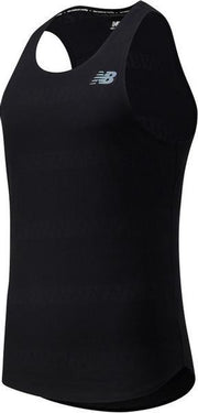 New Balance Q Speed Singlet Heren - zwart - maat S