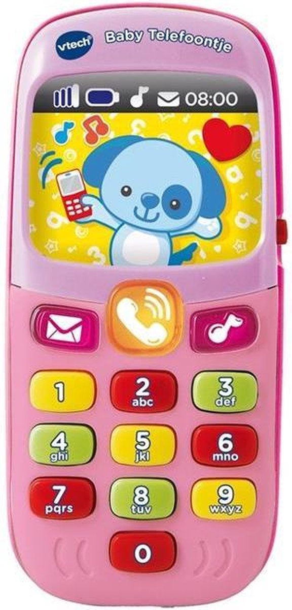 VTech Baby Telefoontje Roze - Babytelefoon