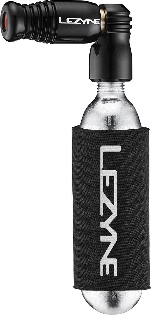 Lezyne Trigger Speed Drive - CO2 Minipomp - Aluminium - 8 bar - Zwart